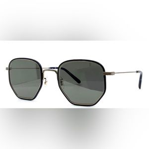 Oliver Peoples Alland Blue & Gold Sunglasses